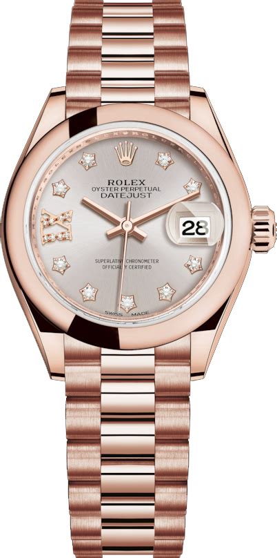 rolex 28mm rose gold|rolex lady datejust 28 mm.